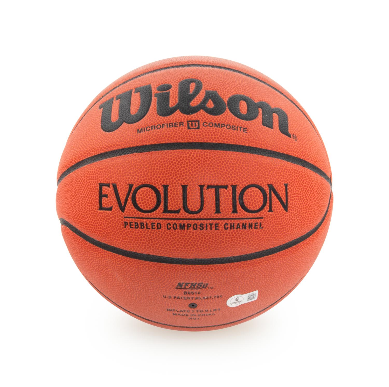 A Michael Jordan Signed Autograph Basketball (Beckett Authentication Services)