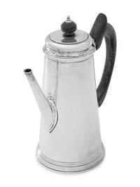 An English Silver Coffee Pot