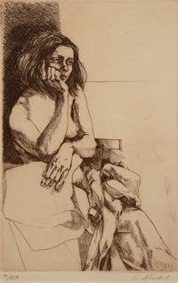 A group of three 20th Century prints (by Aubrey Schwartz and two signed illegibly)