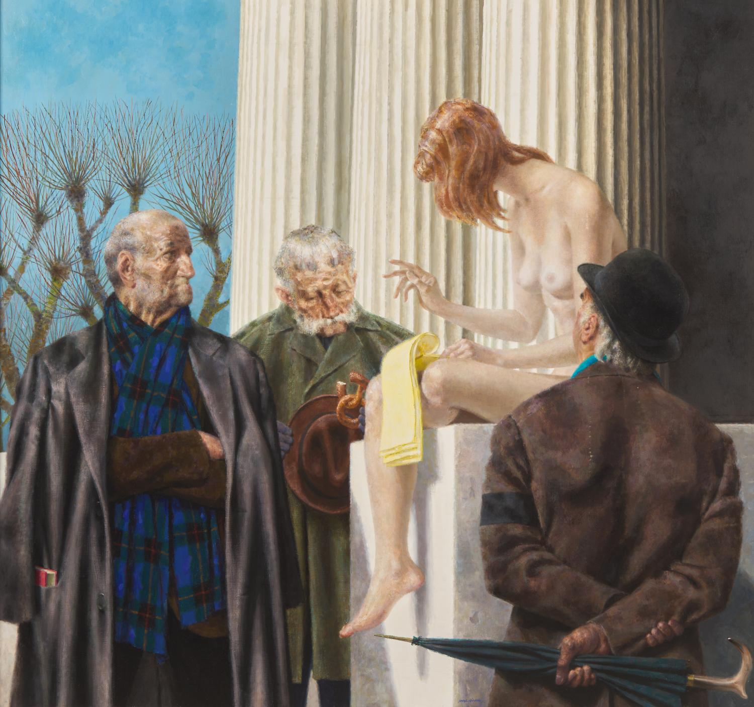 Joseph Hirsch (American, 1910-1981) — Allegory , 1977-78