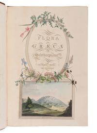 [NATURAL HISTORY]. SIBTHORP, John (1758-1796) and Sir James Edward SMITH (1759-1828). Flora Graeca sive plantarum rariorum historia . London: Richard Taylor, 1806-1813.