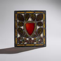Three stained glass windows