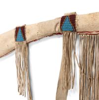 Sioux Beaded Hide Rifle Scabbard