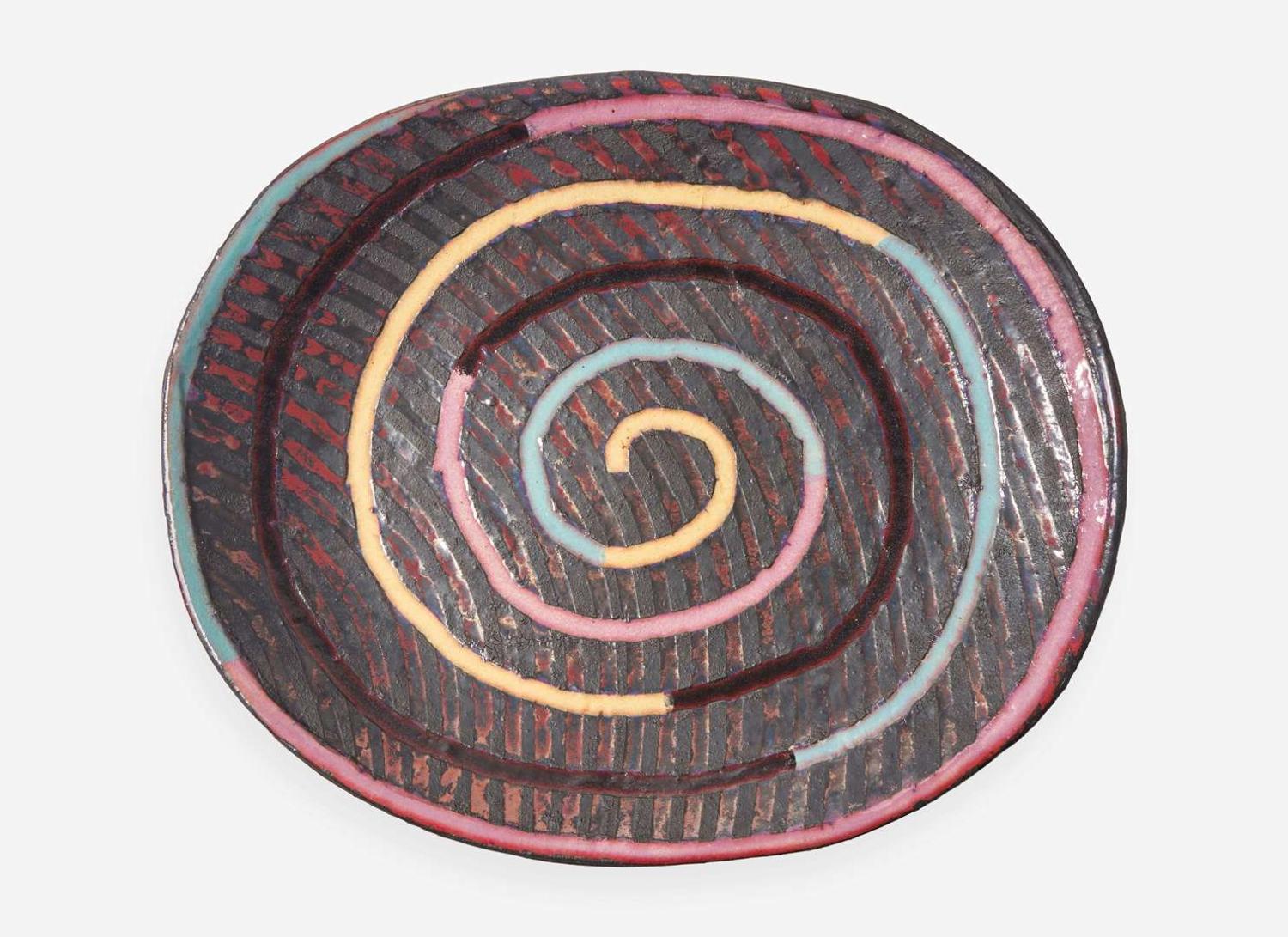 Jun Kaneko (Japanese-American, b. 1942), Untitled