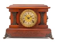 An American Cherry Mantel Clock
