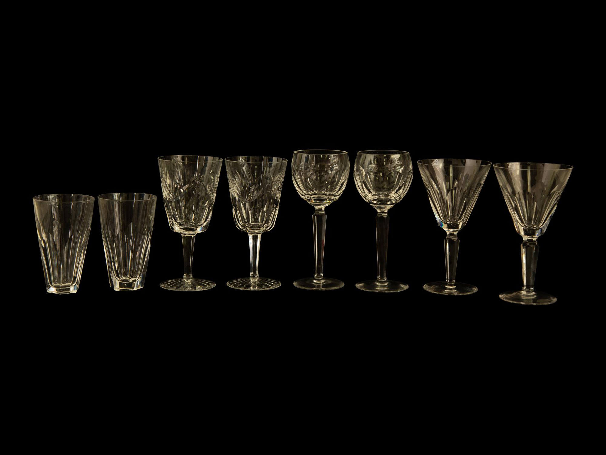 A Group of Waterford Sheila Stemware