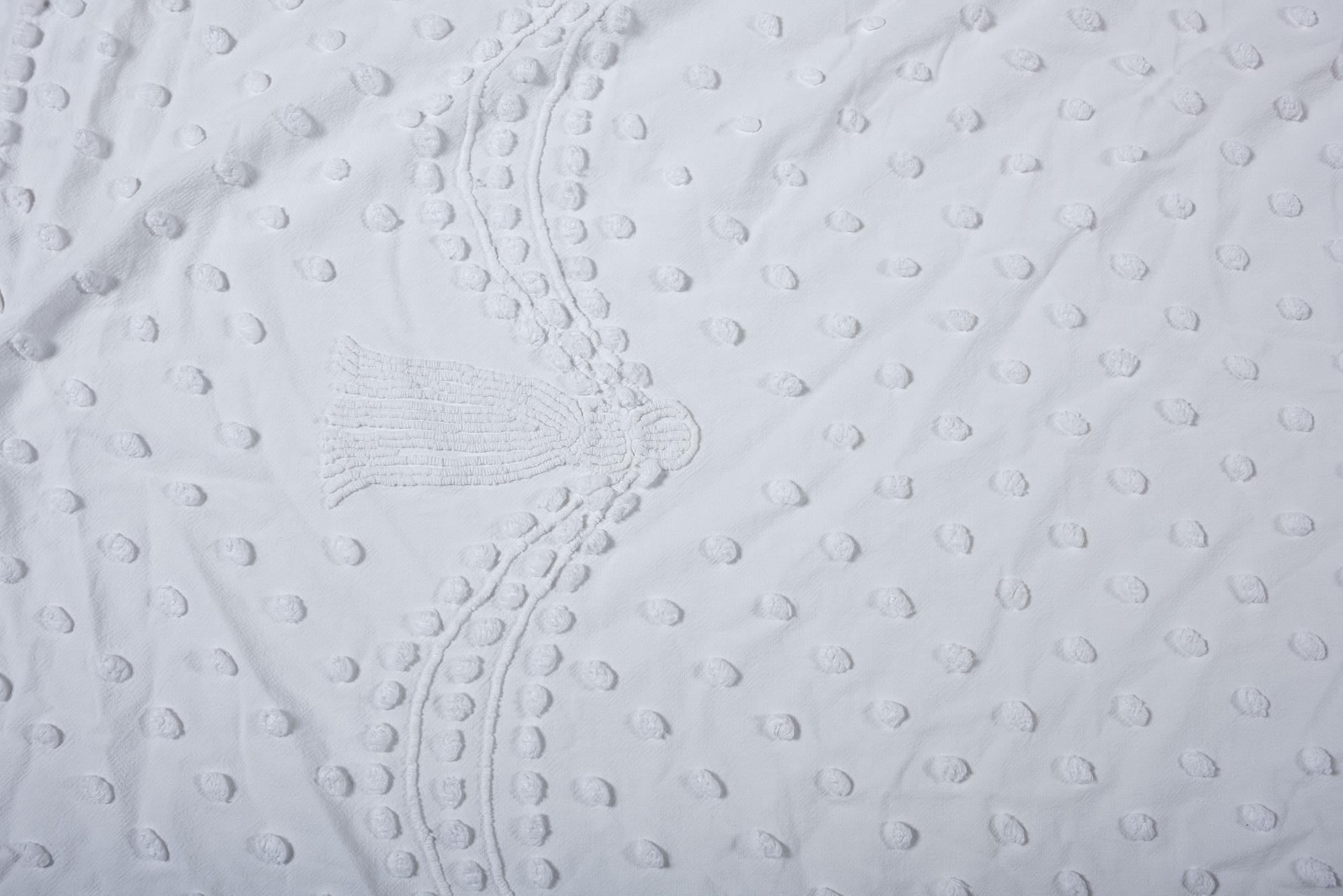 Two Whitework Bed Covers