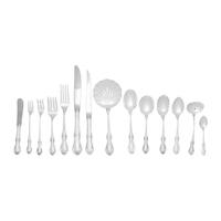 An American Silver Flatware Service