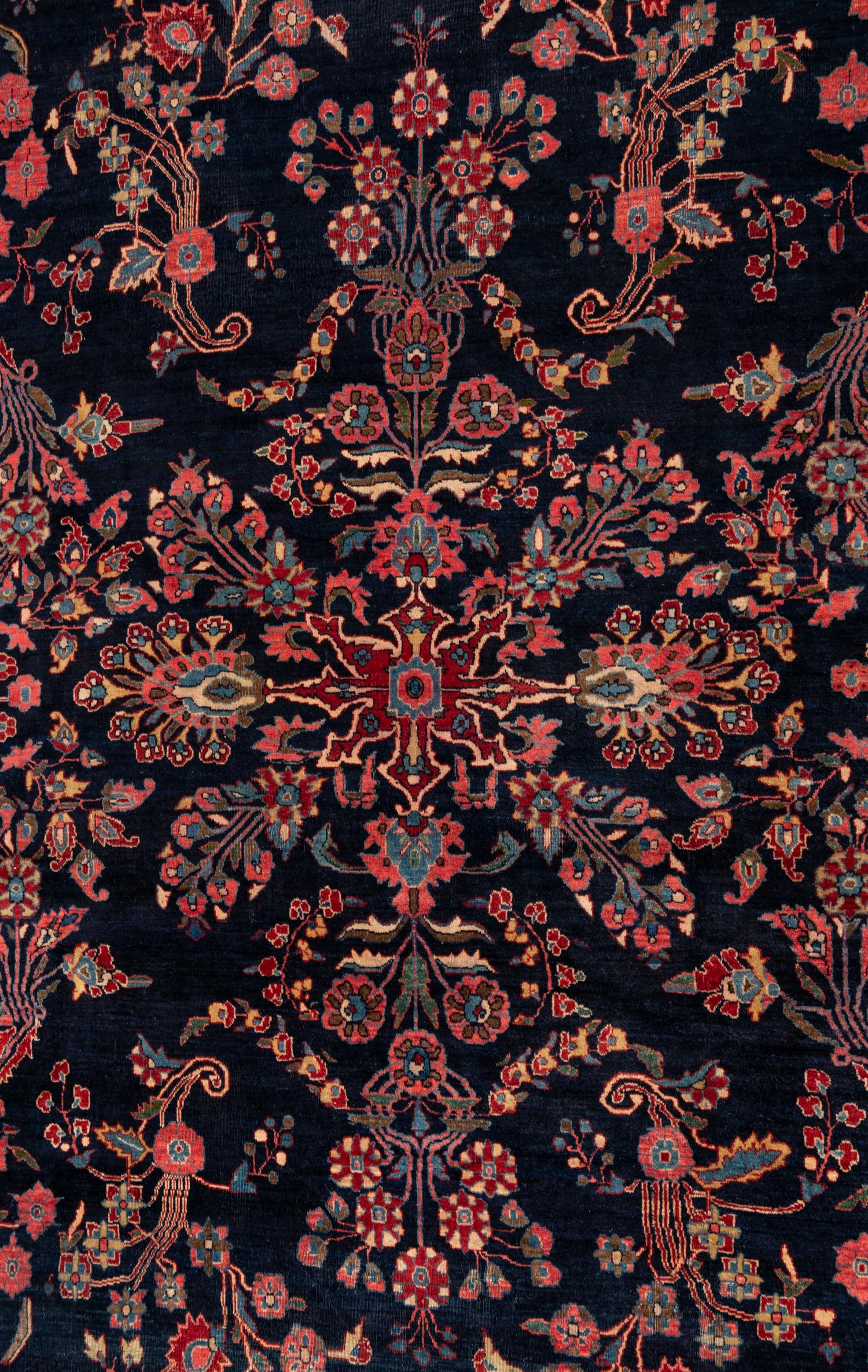 A Mohajeran Sarouk Wool Rug