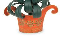 An English Tole-Peinte Potted Plant