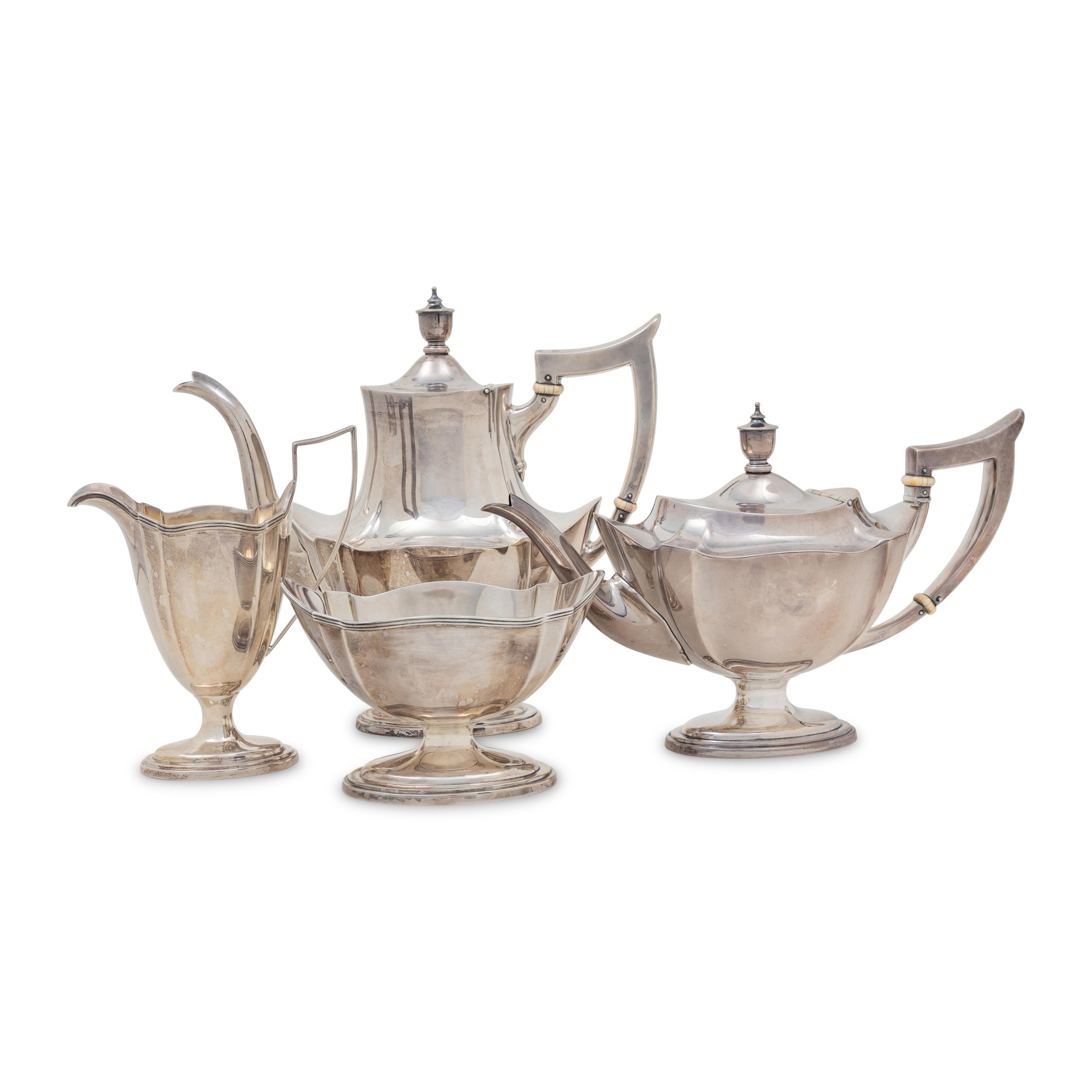 An American Silver Tea and Coffee Service