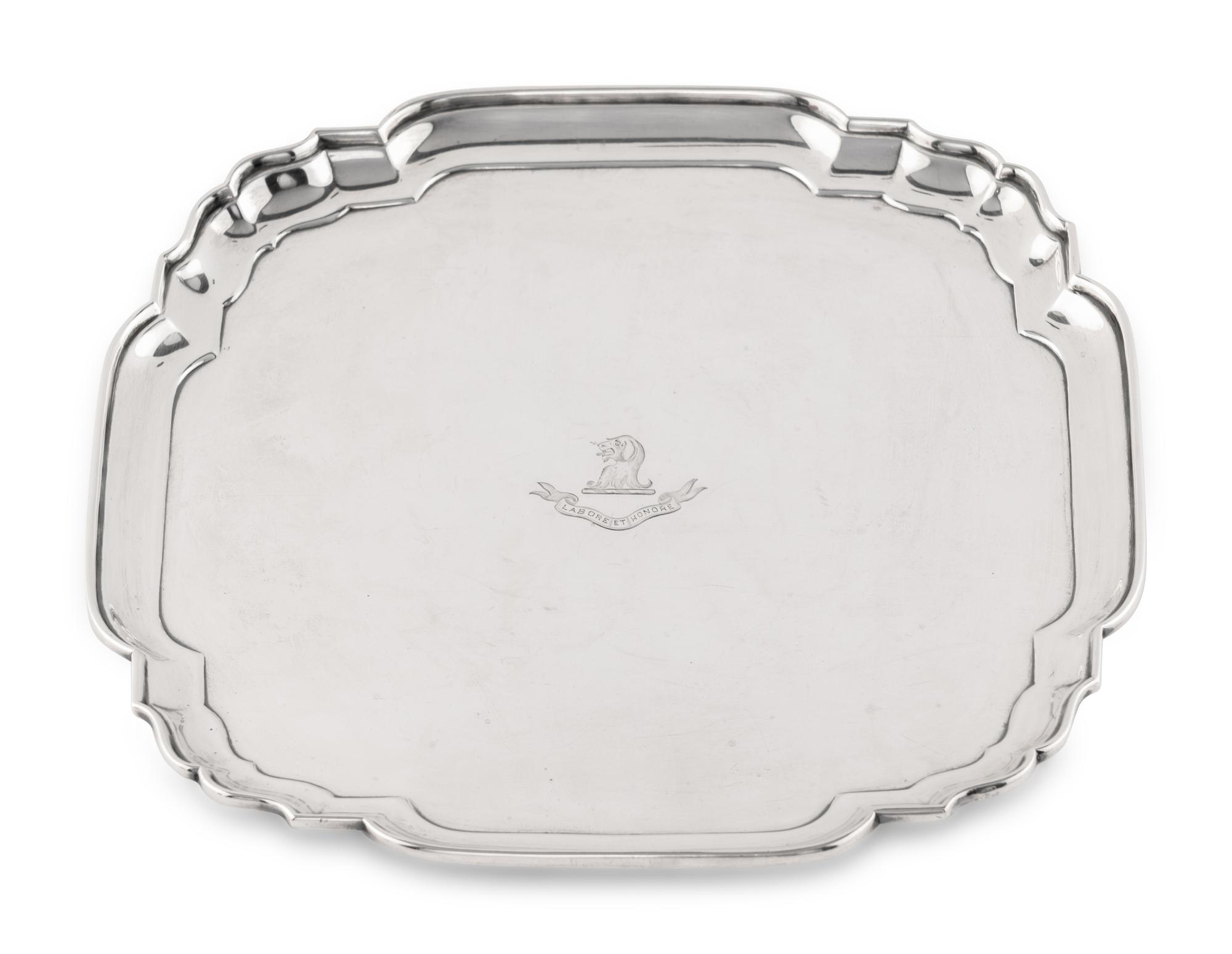 An American Silver Salver