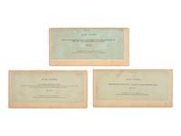 [CIVIL WAR]. 11 stereoviews featuring waterways, gun boats, and pontoon bridges.
