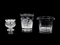 Three William Yeoward Glass Articles