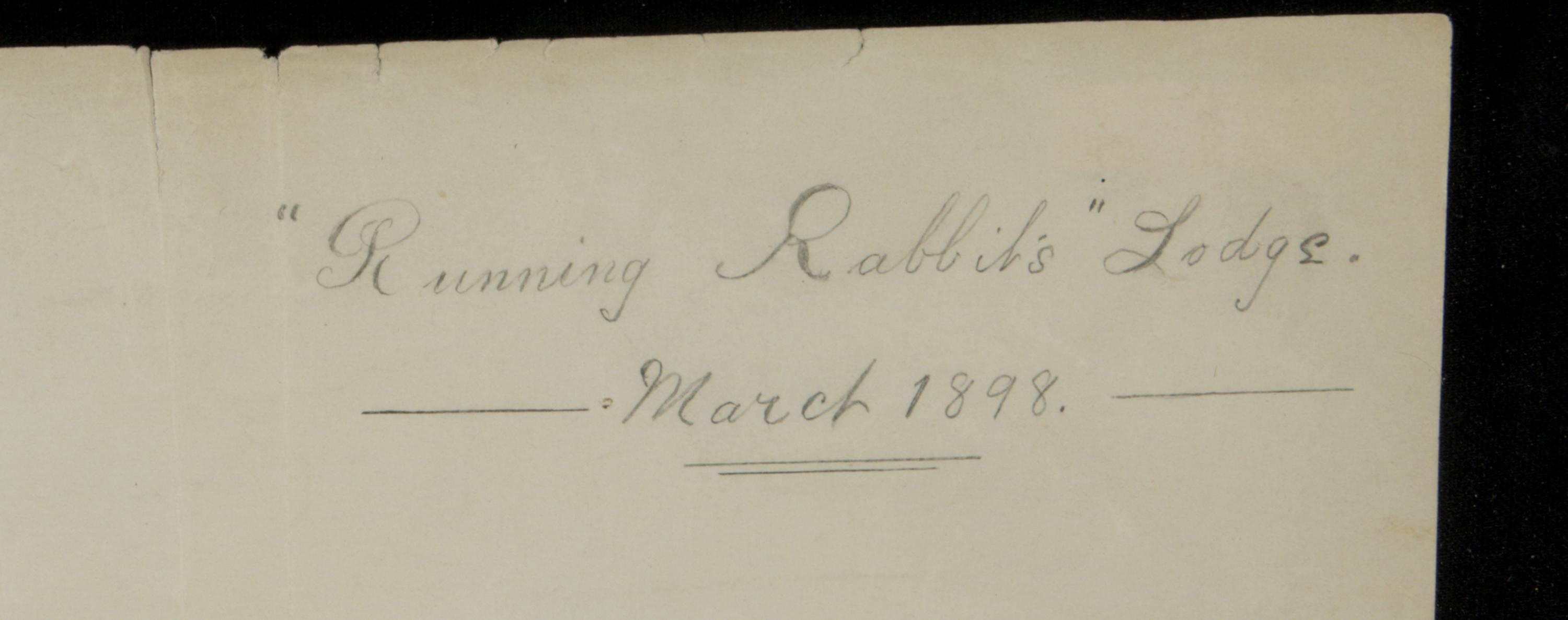 Houghton Running Rabbit (Blackfeet, 19th/20th century) — untitled, portraits and wildlife