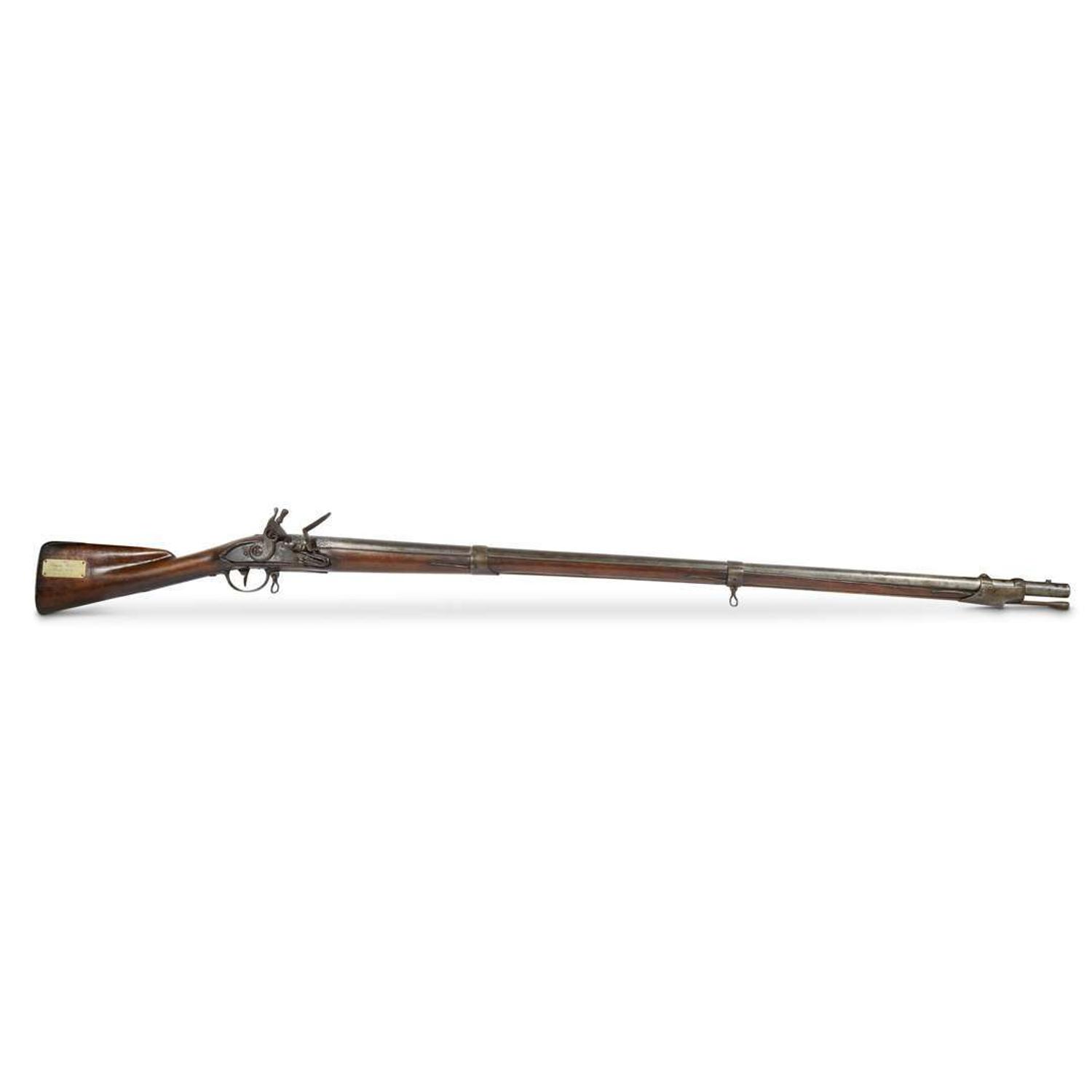 French flintlock musket 1766/1768 model