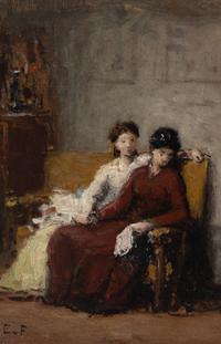 Eugene Feyen (French, 1826-1895) — A Group of Five Works