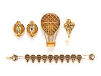 FOUR BALLOON-THEMED JEWELRY PIECES