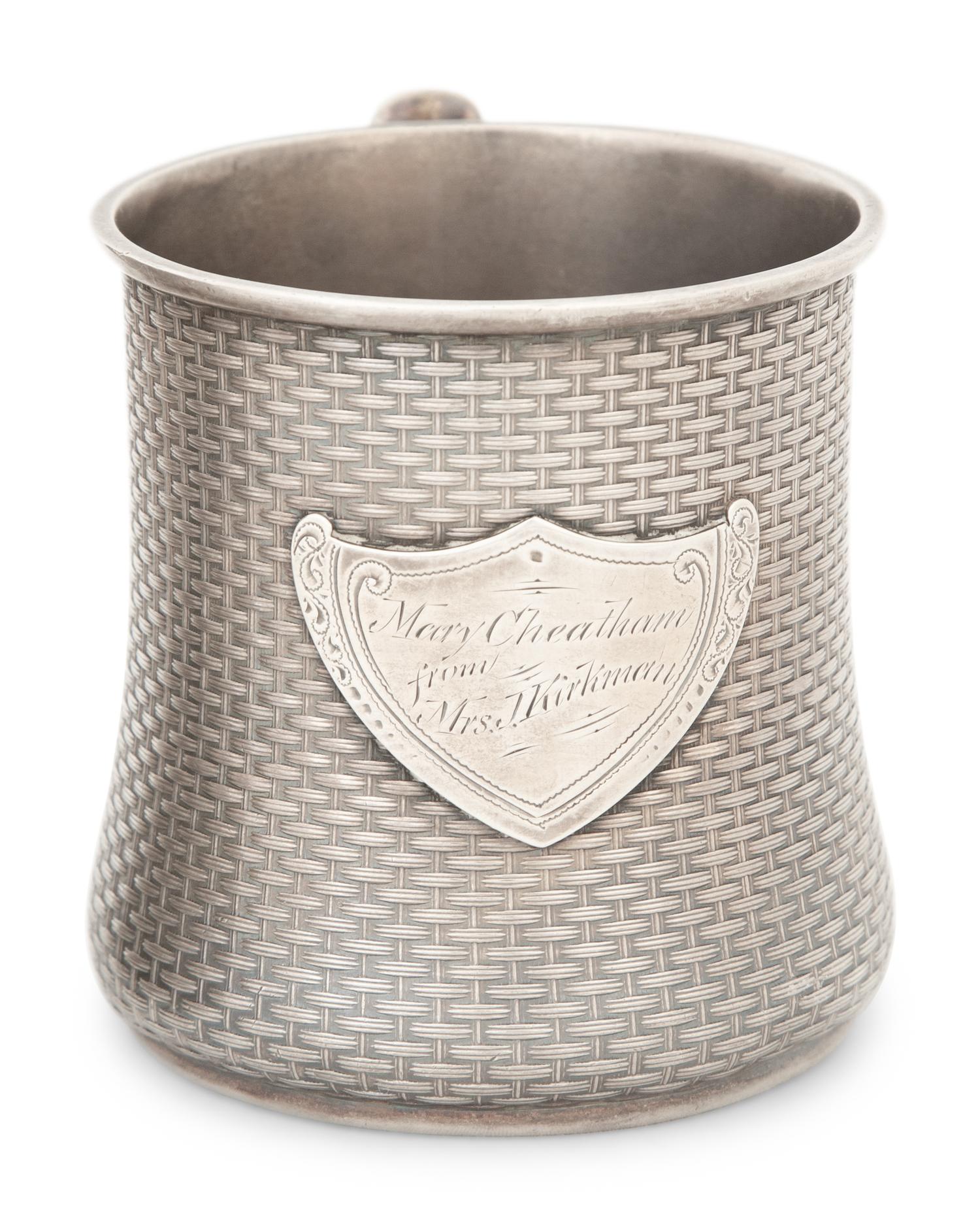 Three American Silver Mugs