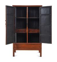 A Large Jumu Round-Corner Cabinet, Yuanjiaogui