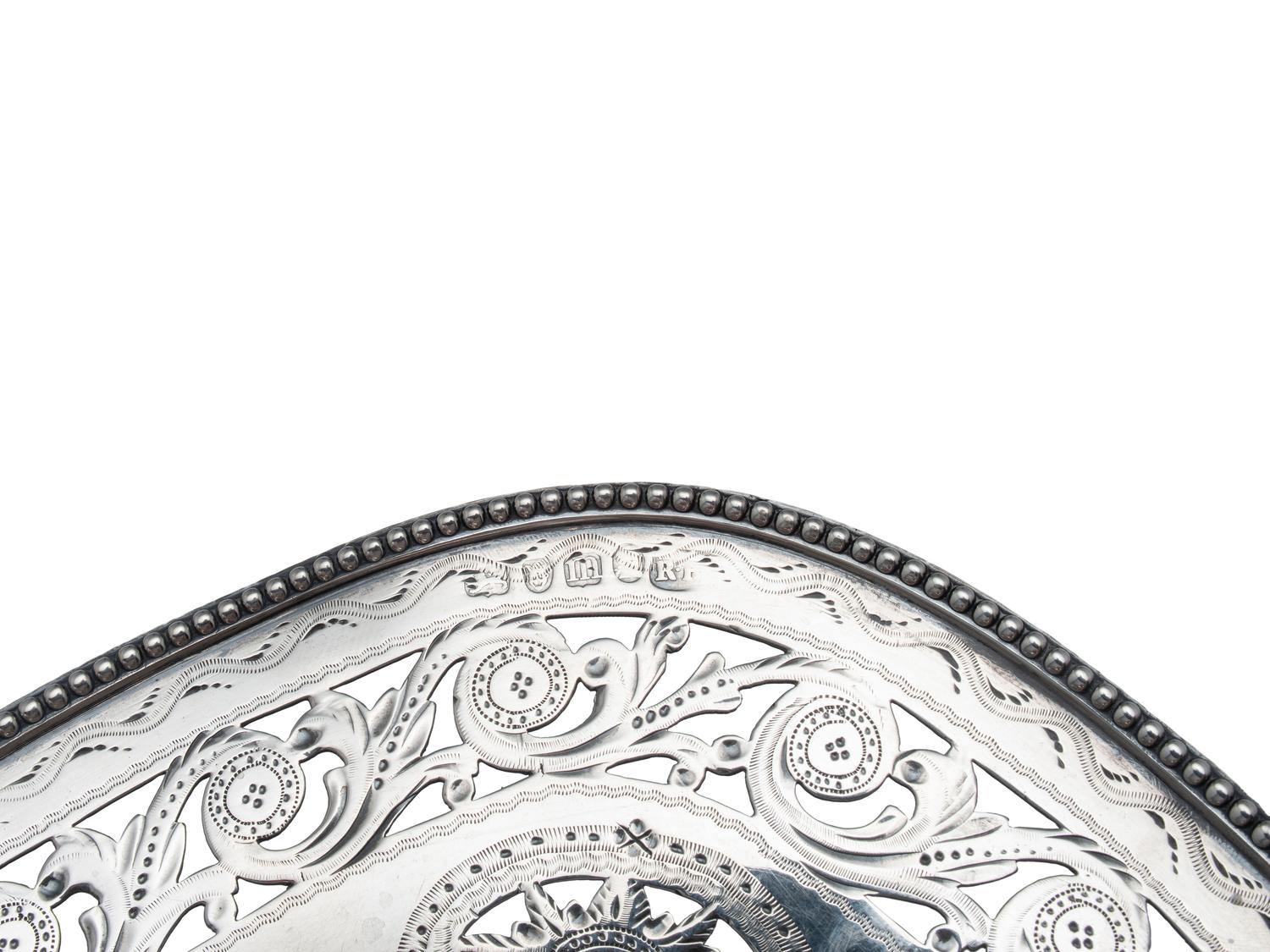 A George III Silver Centerpiece Basket