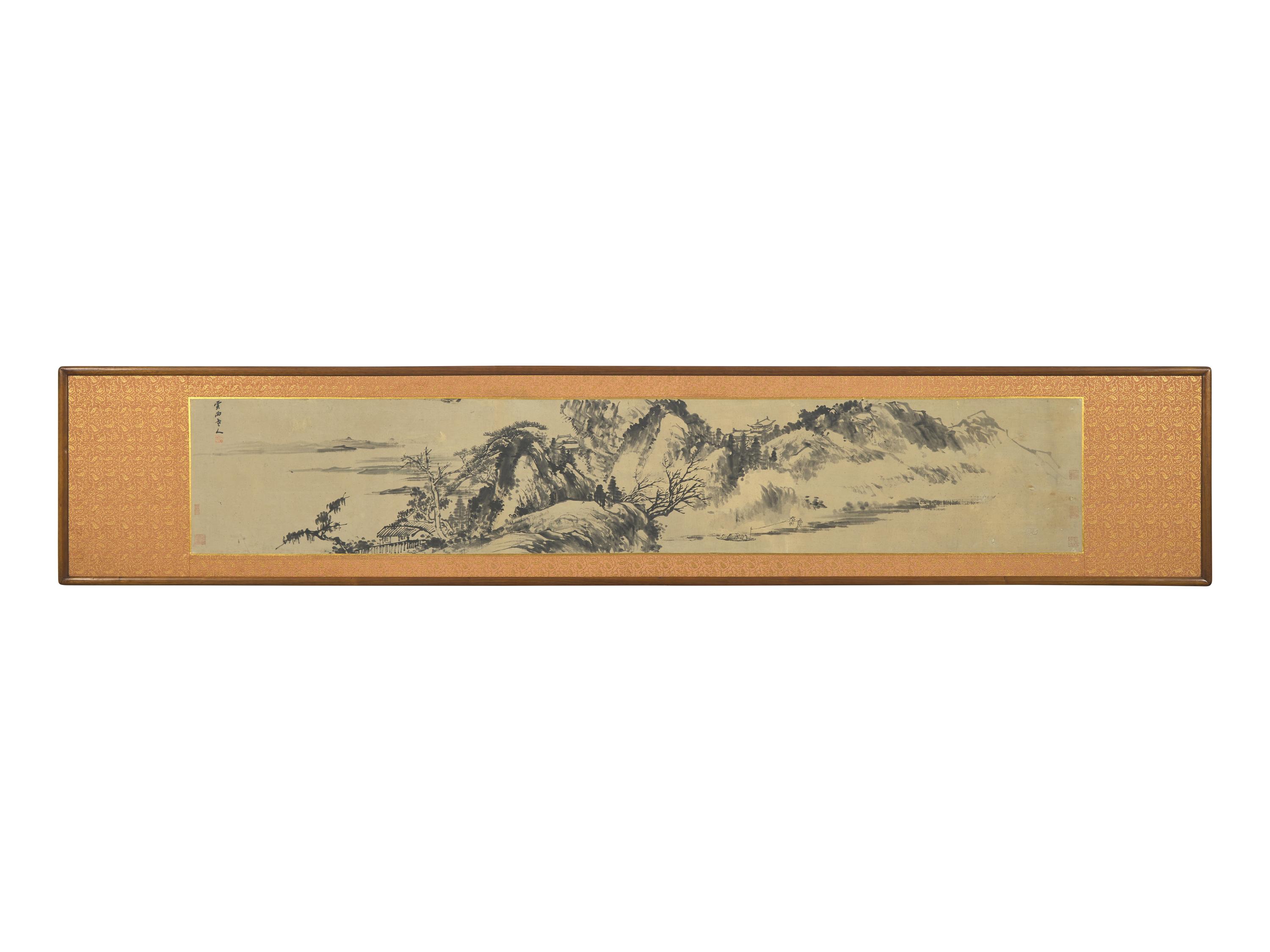 Signature of Cao Zhibai (Chinese, 1272-1355) 曹知白（款）