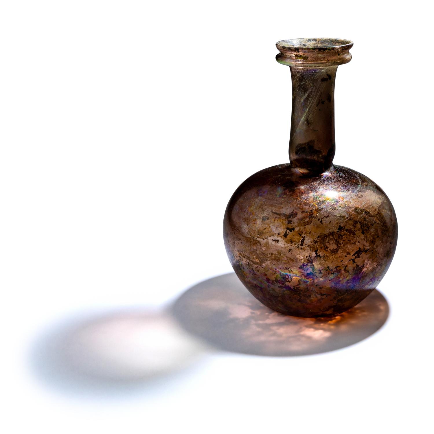 A Roman Glass Bottle