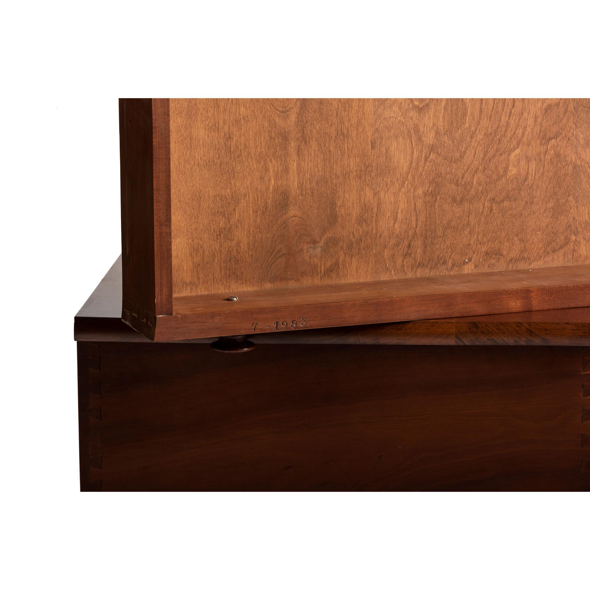 A Modern Southern Cherrywood Sugar Chest