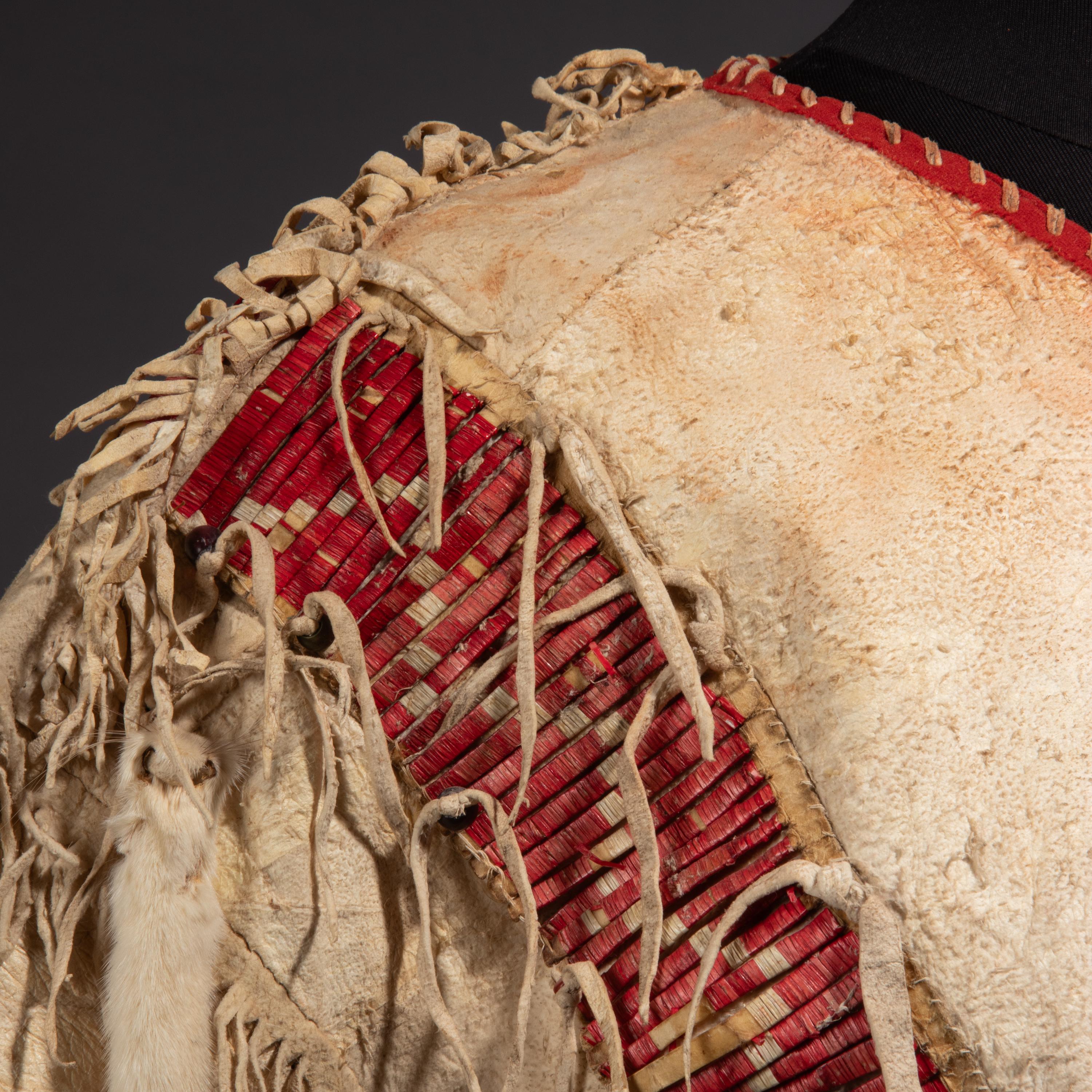 Sioux Quilled Hide Shirt