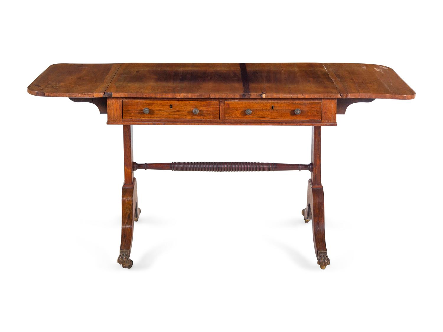 A Regency Rosewood Sofa Table