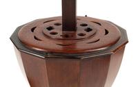A Pair of English Mahogany Cutlery Urns