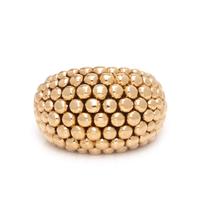 DANKNER, YELLOW GOLD RING