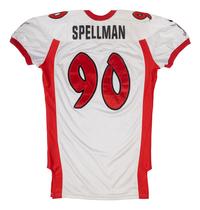 Alonzo Spellman's Last Professional Game Worn Football Jersey (Las Vegas Gladiators)