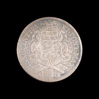 [PAPAL STATES] Pope Innocent XI 1680 Silver Scudo