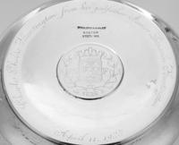 An American Coin Silver Creamer, N. Harding & Co., Boston, MA, First-Half 19th Century, comprising a Revere bowl, a porringer and a dim