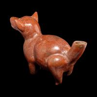 A Colima Dog Effigy Vessel