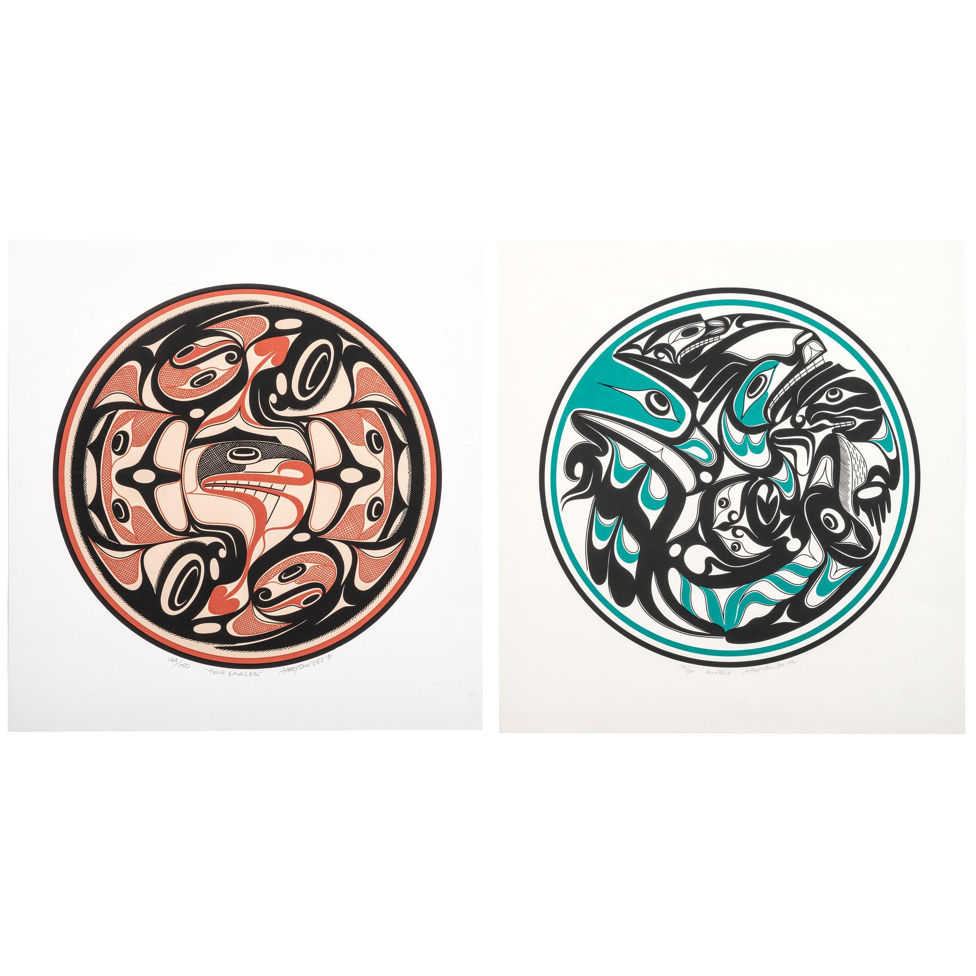 Serigraphs on Paper
