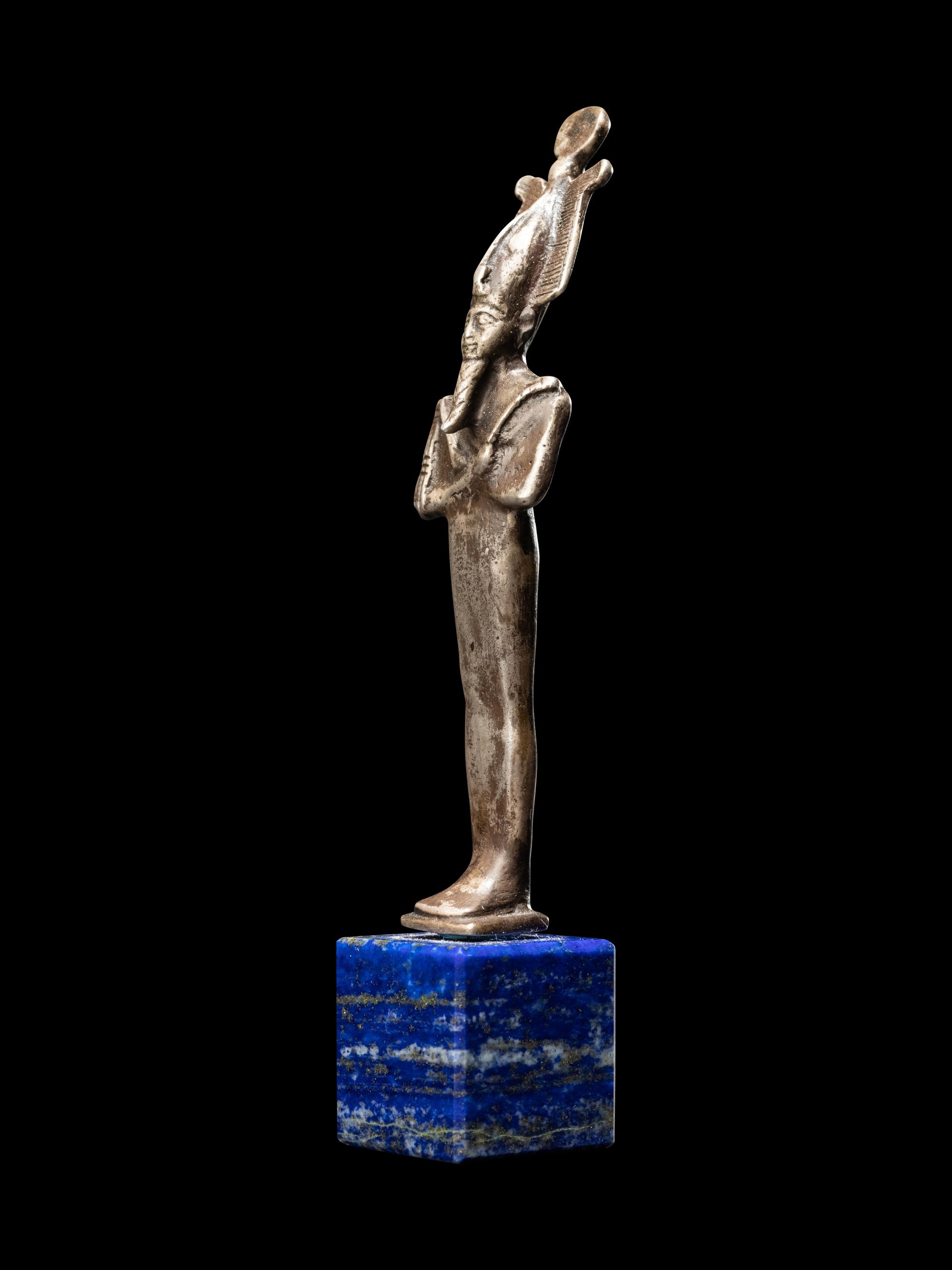 An Egyptian Silver Osiris