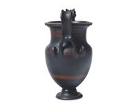A Wedgwood Black Basalt Grecian Style Vase