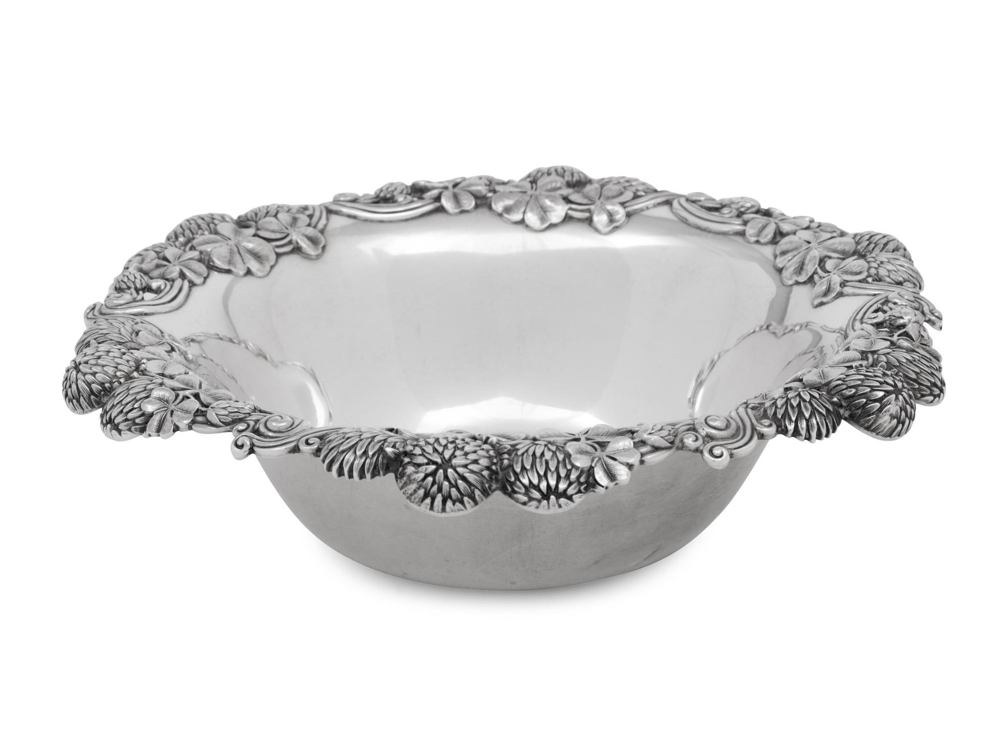 A Tiffany and Co. Silver Fruit Bowl