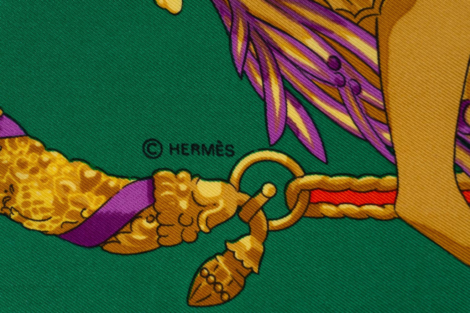 Three Silk Scarves by Hermès and Chanel