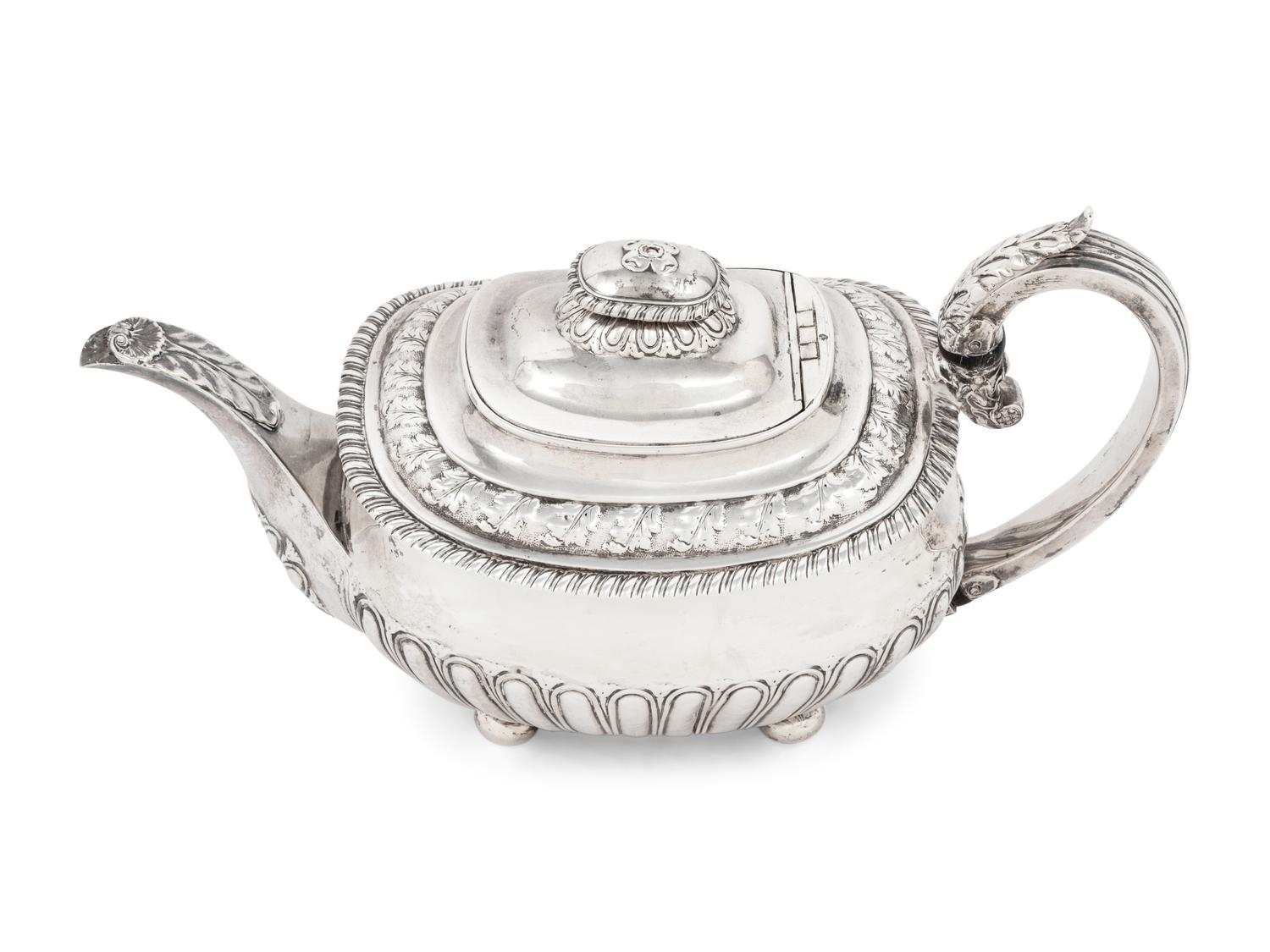 A George III Silver Teapot