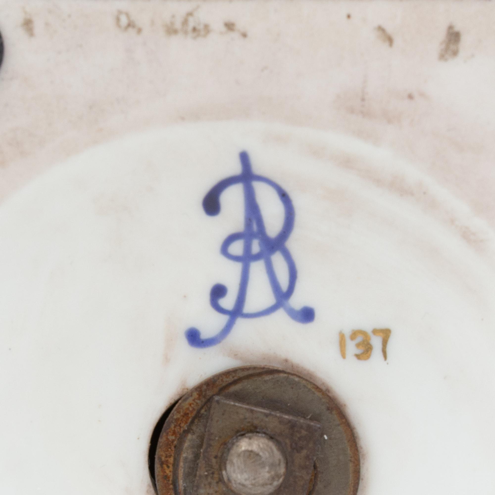 A German Porcelain Urn