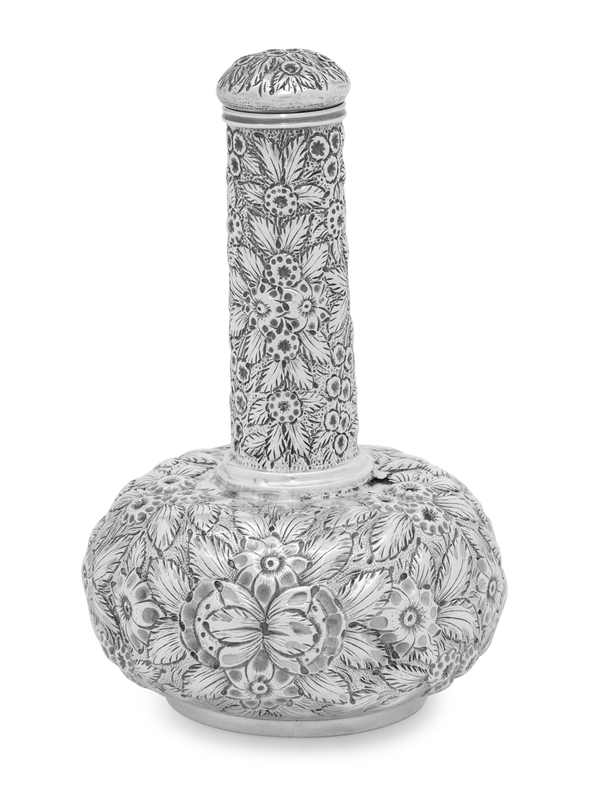 An American Silver Small Decanter