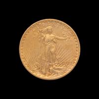 A 1922 Saint Gaudens $20 Gold Coin