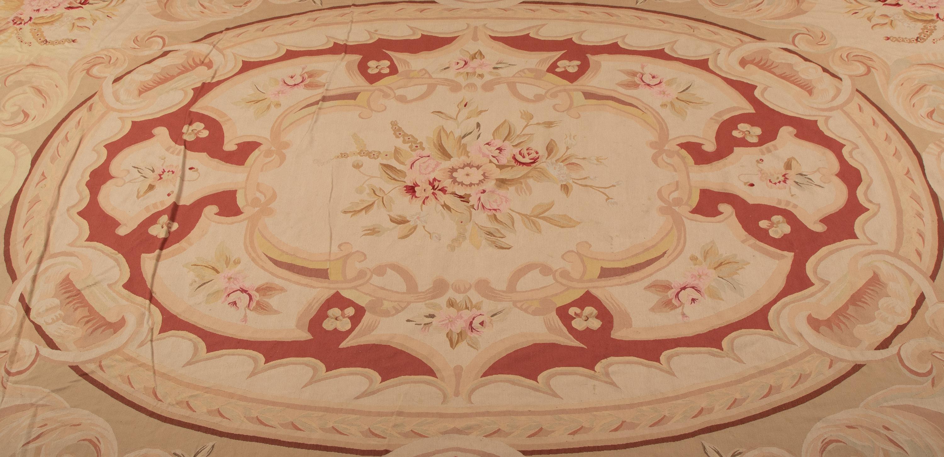 An Aubusson Design Rug