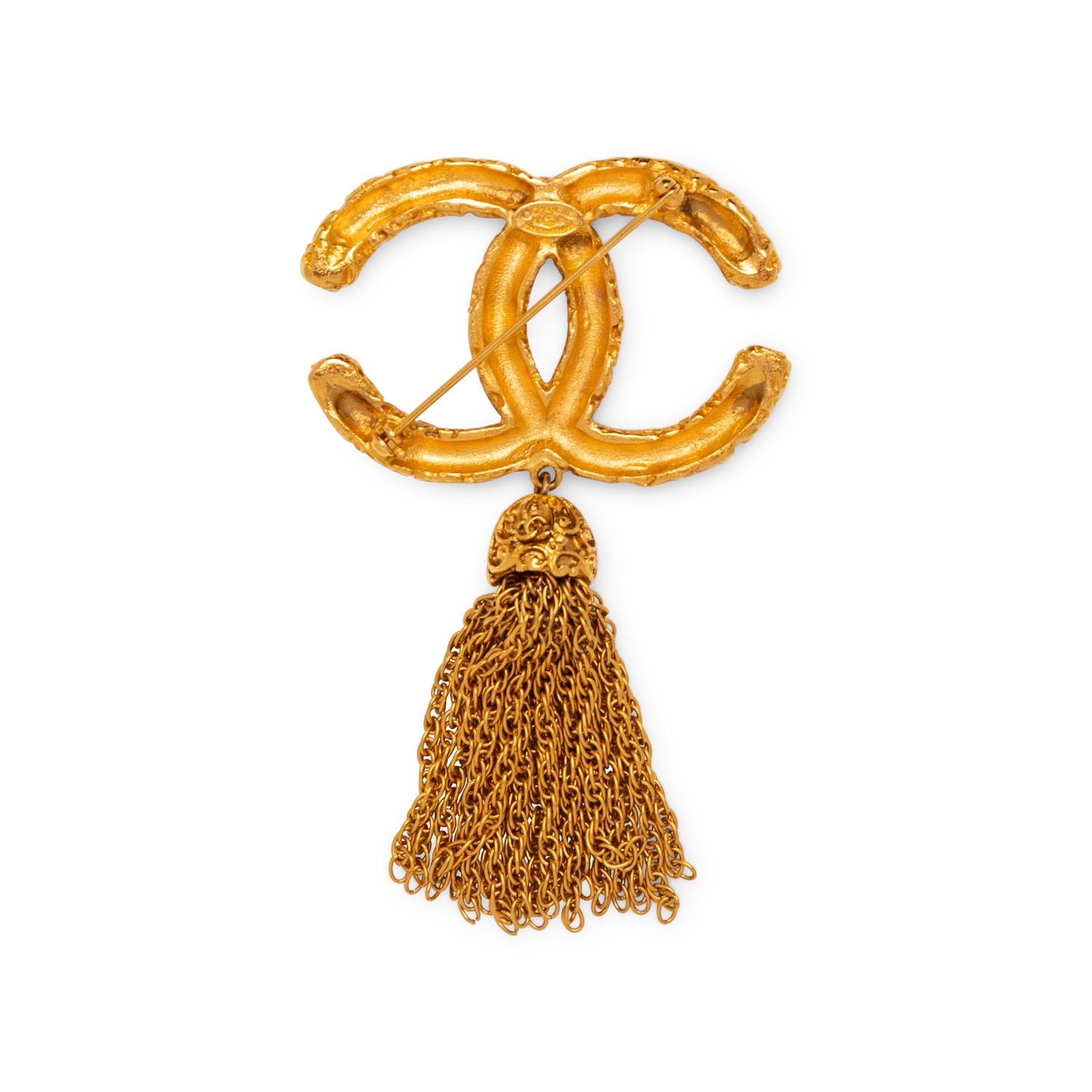 Chanel, CC Tassel Brooch