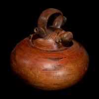 A Calima Redware Anthropomorphic Alcarraza