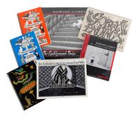 GOREY, Edward. A group of calendars and engagement books, comprising: