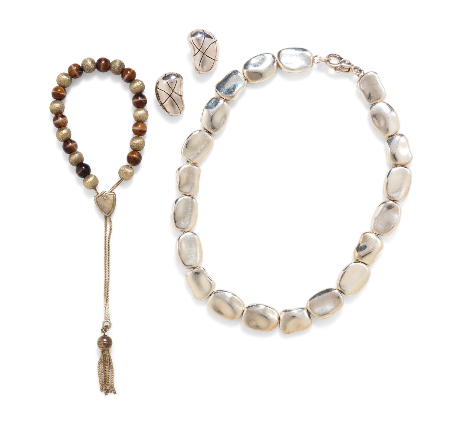A Collection of Sterling Silver Jewelry,